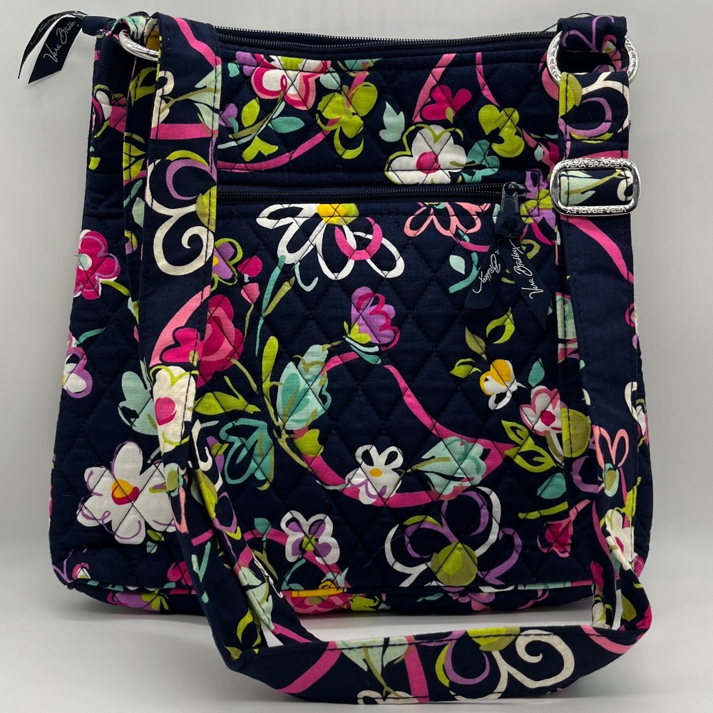 Vera Bradley Hipster/Cross body flowered Purse